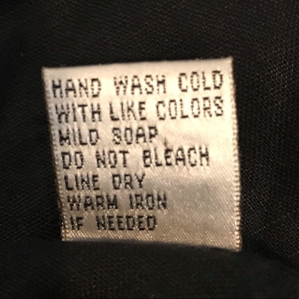 Edward black sleeveless linen floral top medium - Picture 9 of 12